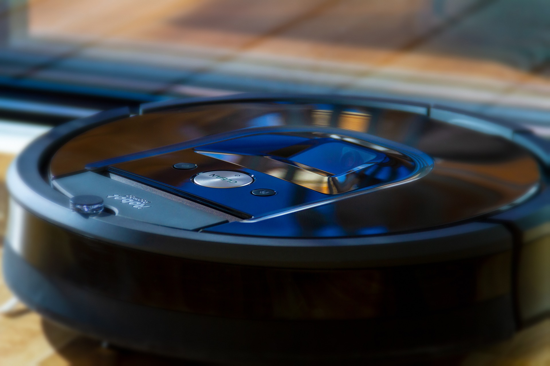 Robot Vacuum Cleaner up close