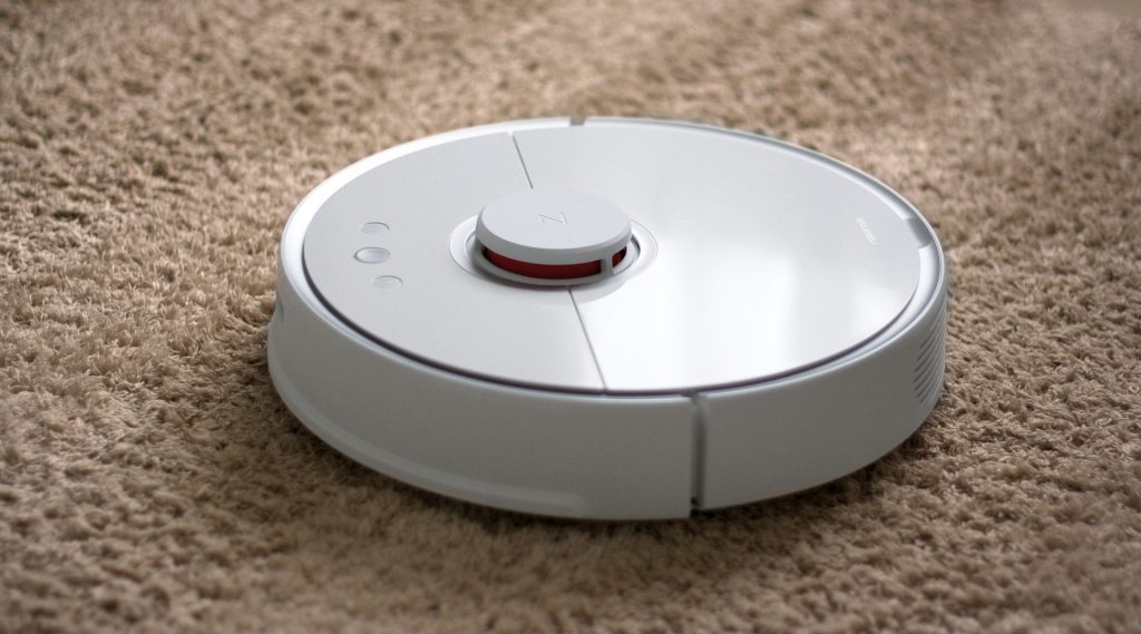 Robot Vacuum Cleaner up close