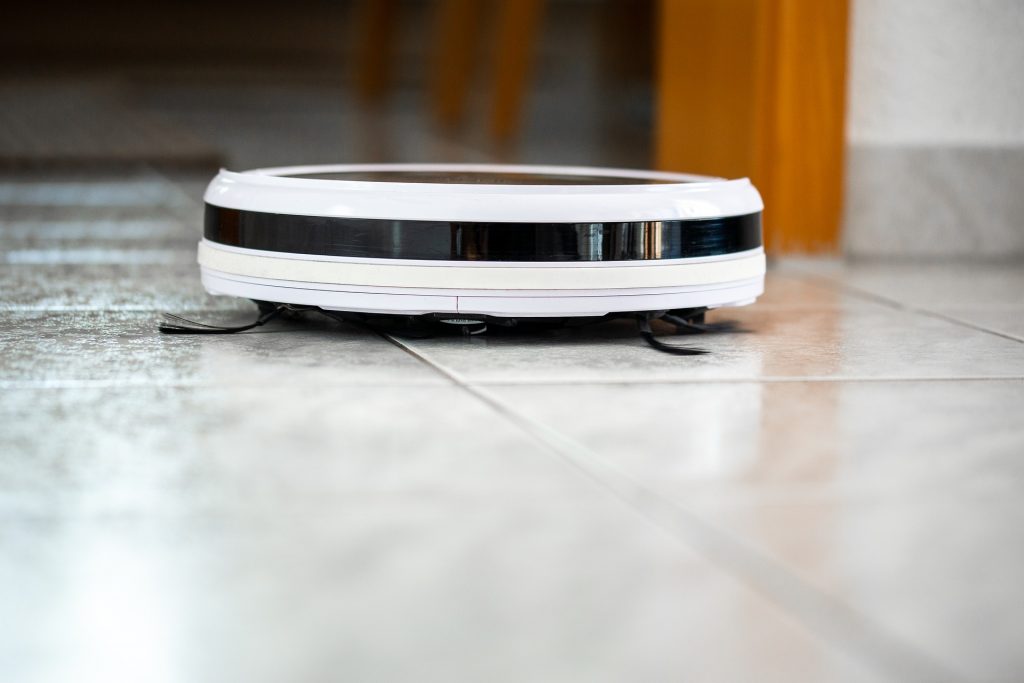 Robot Vacuum Cleaner up close